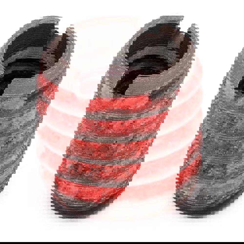 Thread Locking Insert: 3/8-16 Internal Thread, 9/16-12 External Thread, 33/64